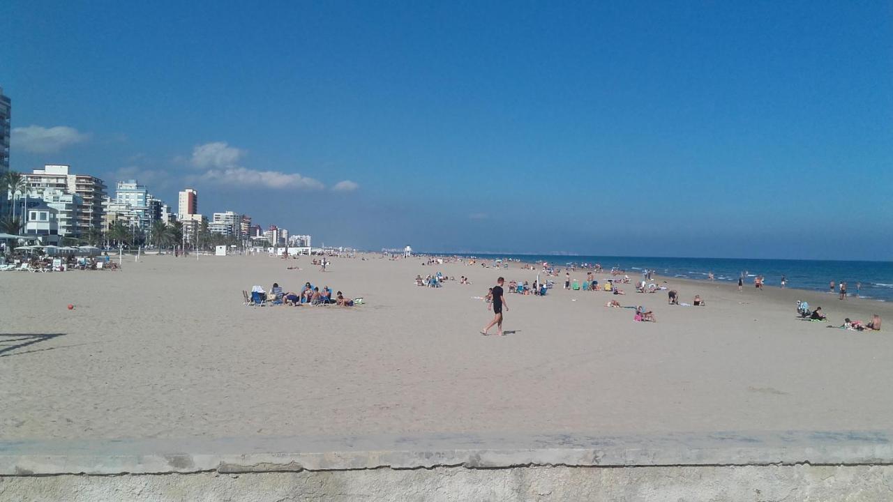 204 I Posada Del Mar I Encantador Hostel En La Playa De Gandia ภายนอก รูปภาพ